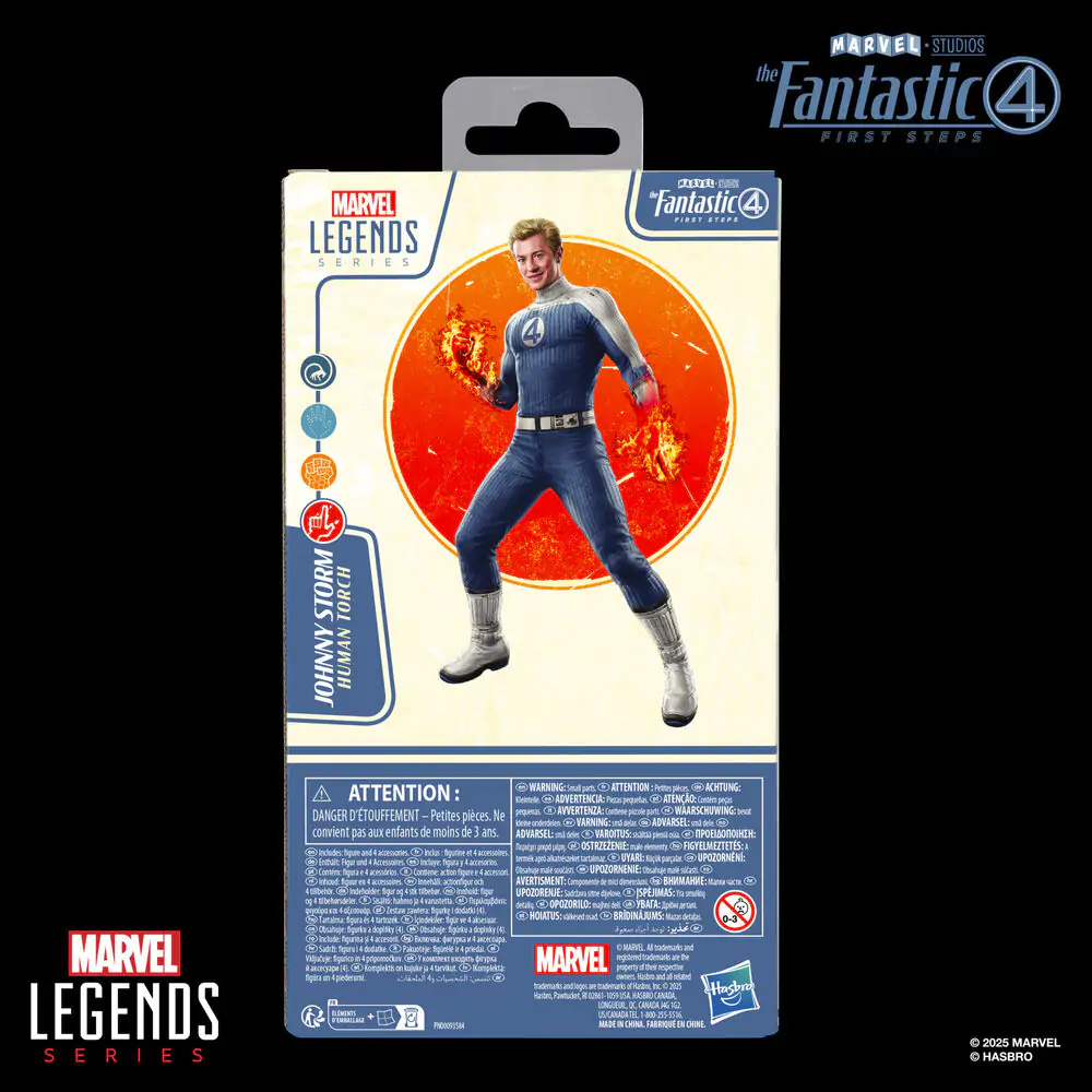 Marvel The Fantastic 4 Johnny Storm Figur 15 cm Produktfoto