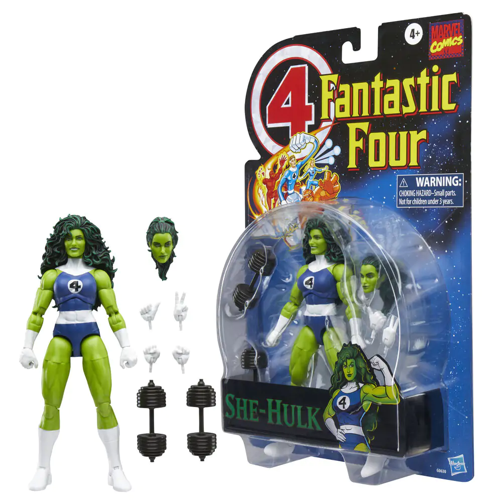 Marvel The Fantastic 4 She-Hulk Figur 15 cm Produktfoto