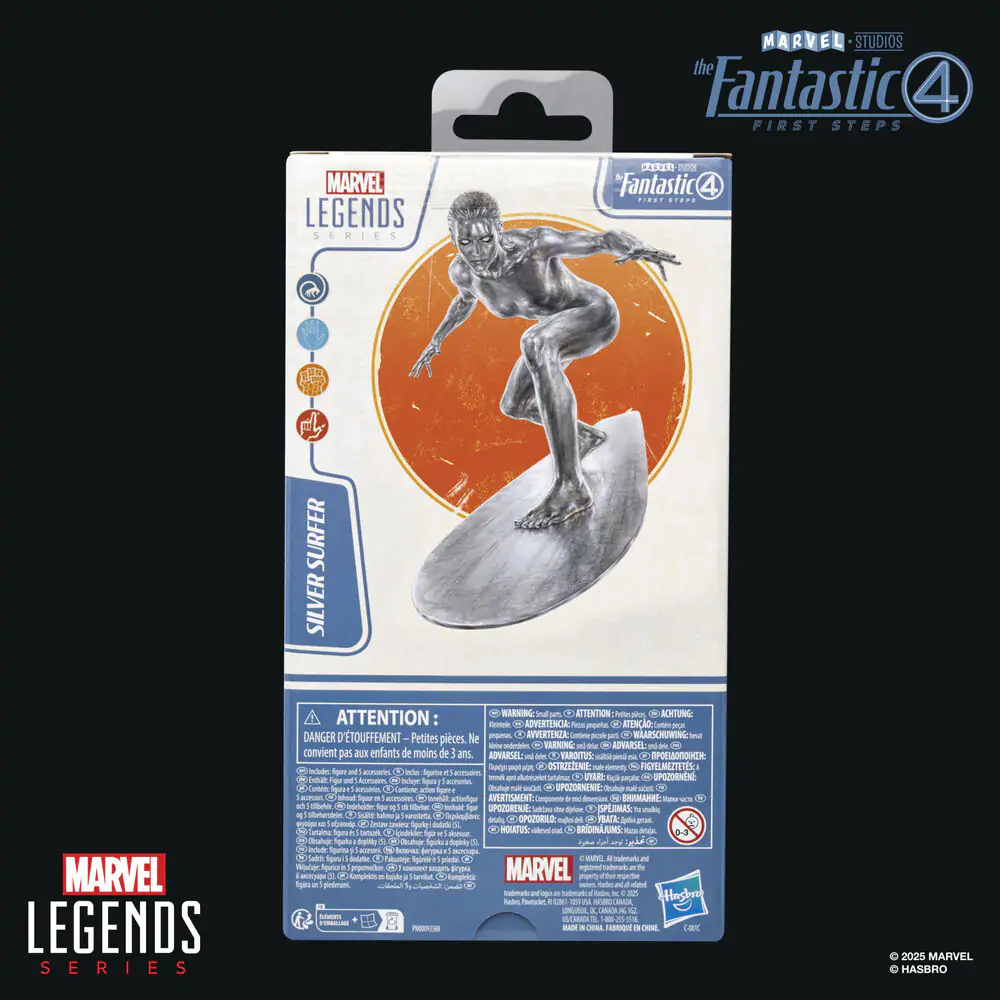 Marvel The Fantastic 4 Silver Surfer Figur 15 cm Produktfoto