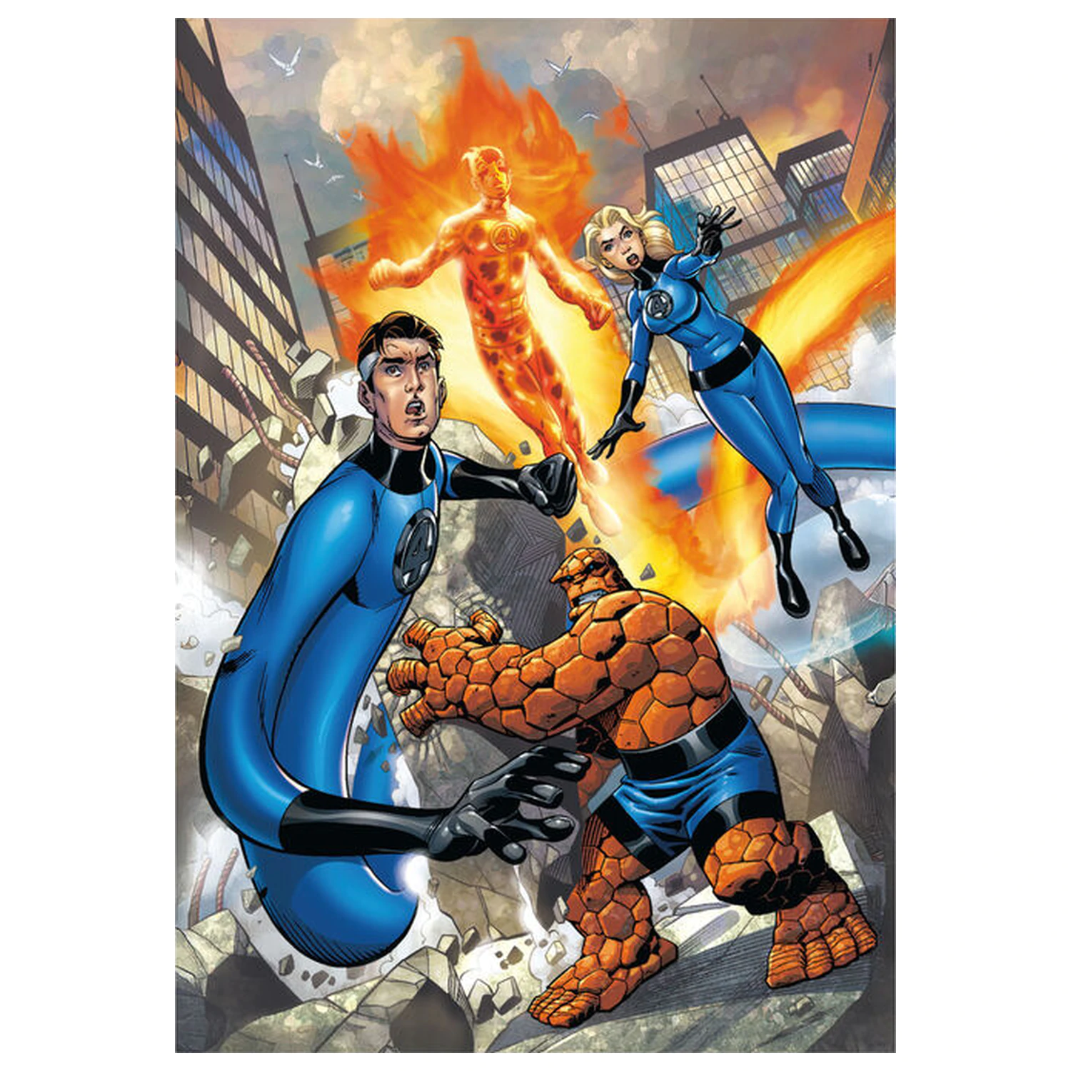 Marvel The Fantastic Four Puzzle 104 Teile Produktfoto