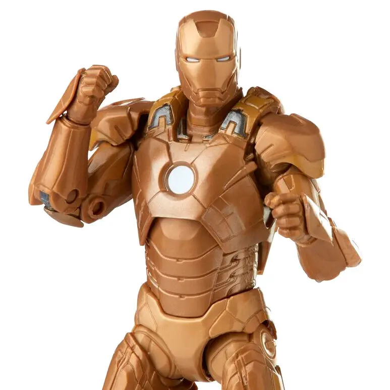 The Infinity Saga Marvel Legends Action Figur 2er-Pack 2021 Happy Hogan & Iron Man (Iron Man 3) 15 cm Produktfoto