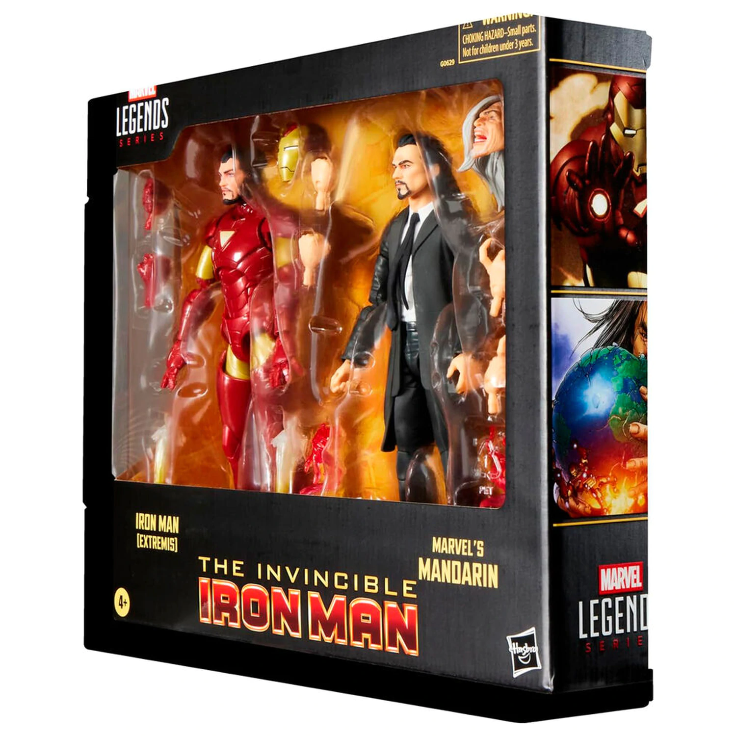 Marvel The Invencible Iron Man - Iron Man Extremis & Marvels Mandarin Blister 2 Figuren 15cm Produktfoto
