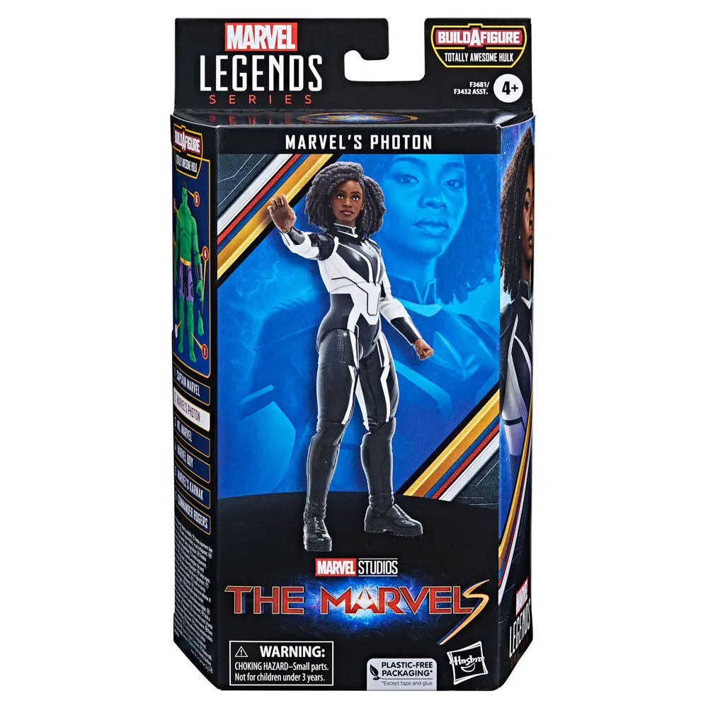 The Marvels Marvel Legends Actionfigur Marvel's Photon (BAF: Totally Awesome Hulk) 15 cm termékfotó