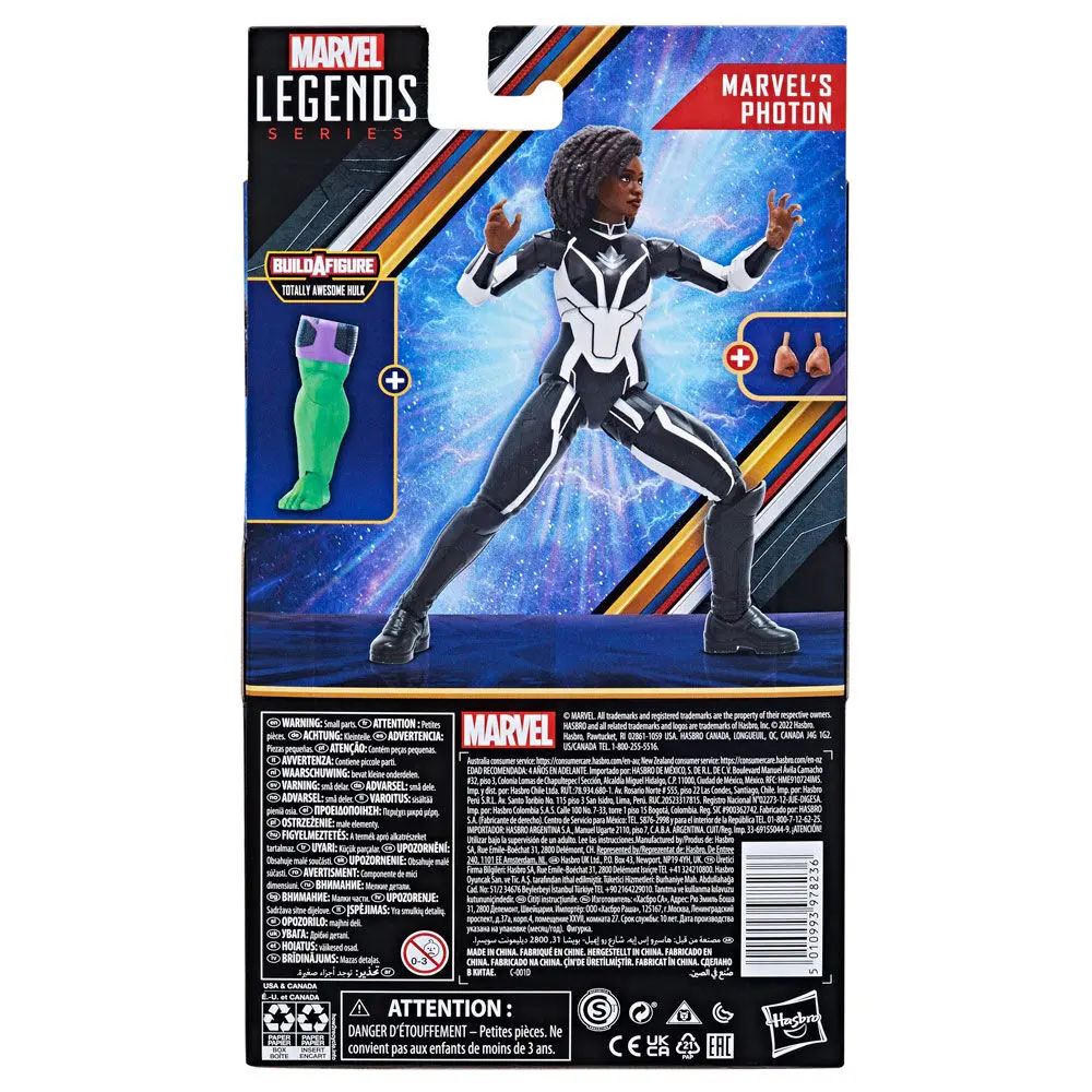 The Marvels Marvel Legends Actionfigur Marvel's Photon (BAF: Totally Awesome Hulk) 15 cm termékfotó