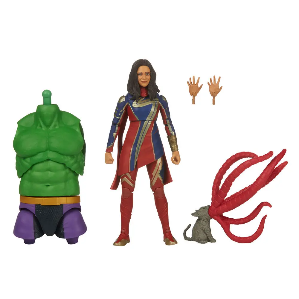 The Marvels Marvel Legends Actionfigur Ms. Marvel (BAF: Totally Awesome Hulk) 15 cm termékfotó