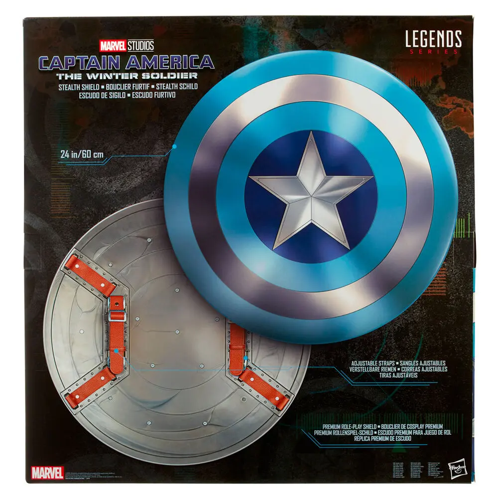 The Infinity Saga - Captain America: The Winter Soldier Marvel Legends Series Stealth Shield 60 cm termékfotó