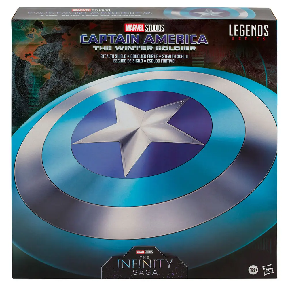 The Infinity Saga - Captain America: The Winter Soldier Marvel Legends Series Stealth Shield 60 cm termékfotó