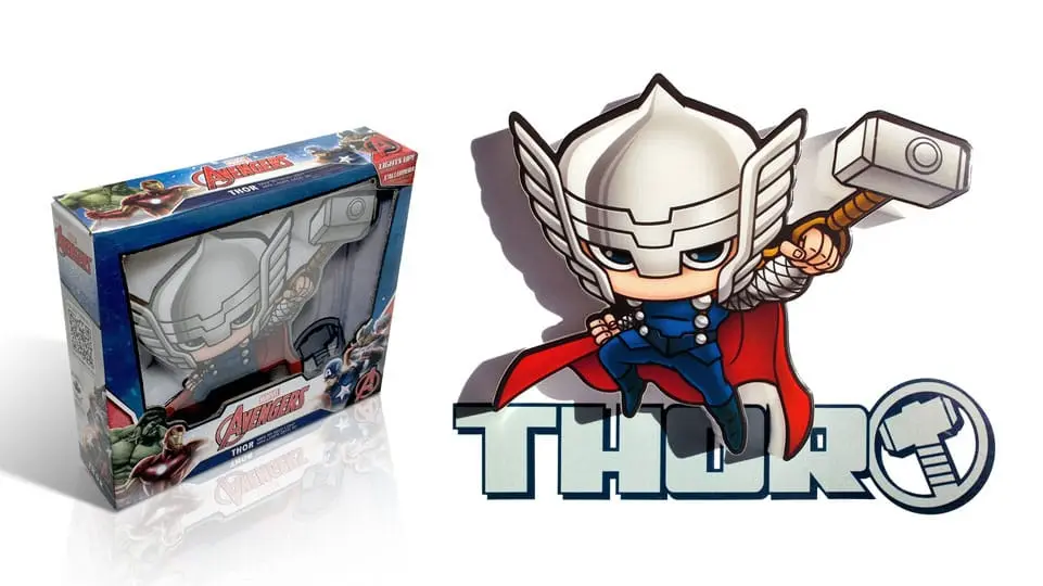 Marvel LED Mini Leuchte Thor Produktfoto