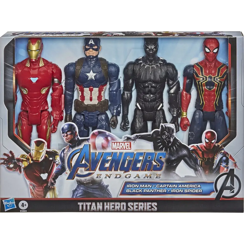 Marvel Titan Hero Series 4-er Figuren Set 30cm Produktfoto