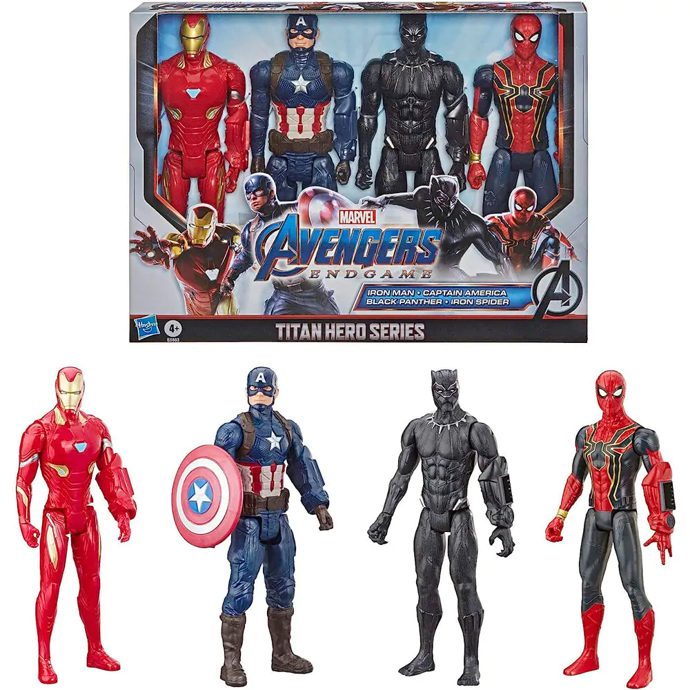 Marvel Titan Hero Series 4-er Figuren Set 30cm Produktfoto