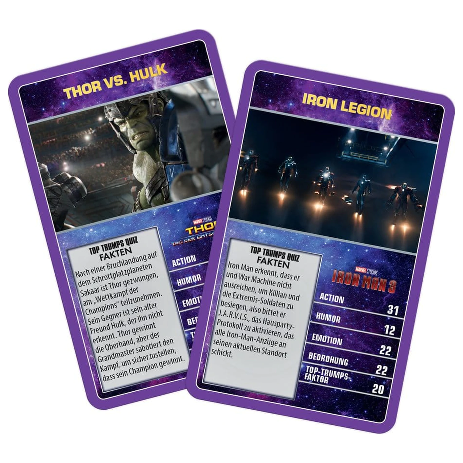 Marvel Kartenspiel Top Trumps Collectables *deutsche Version* Produktfoto