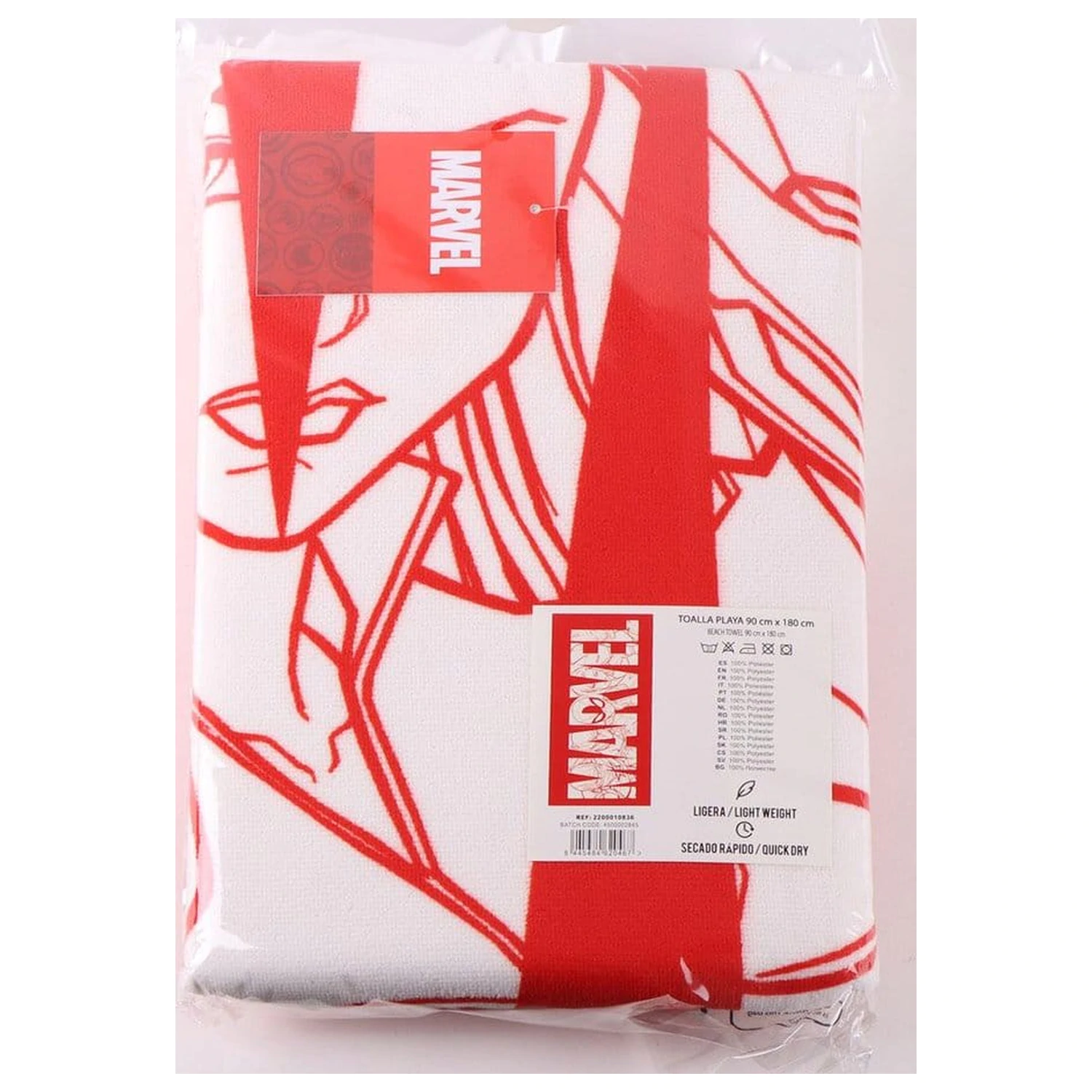 Marvel Handtuch 90 x 180 cm Produktfoto