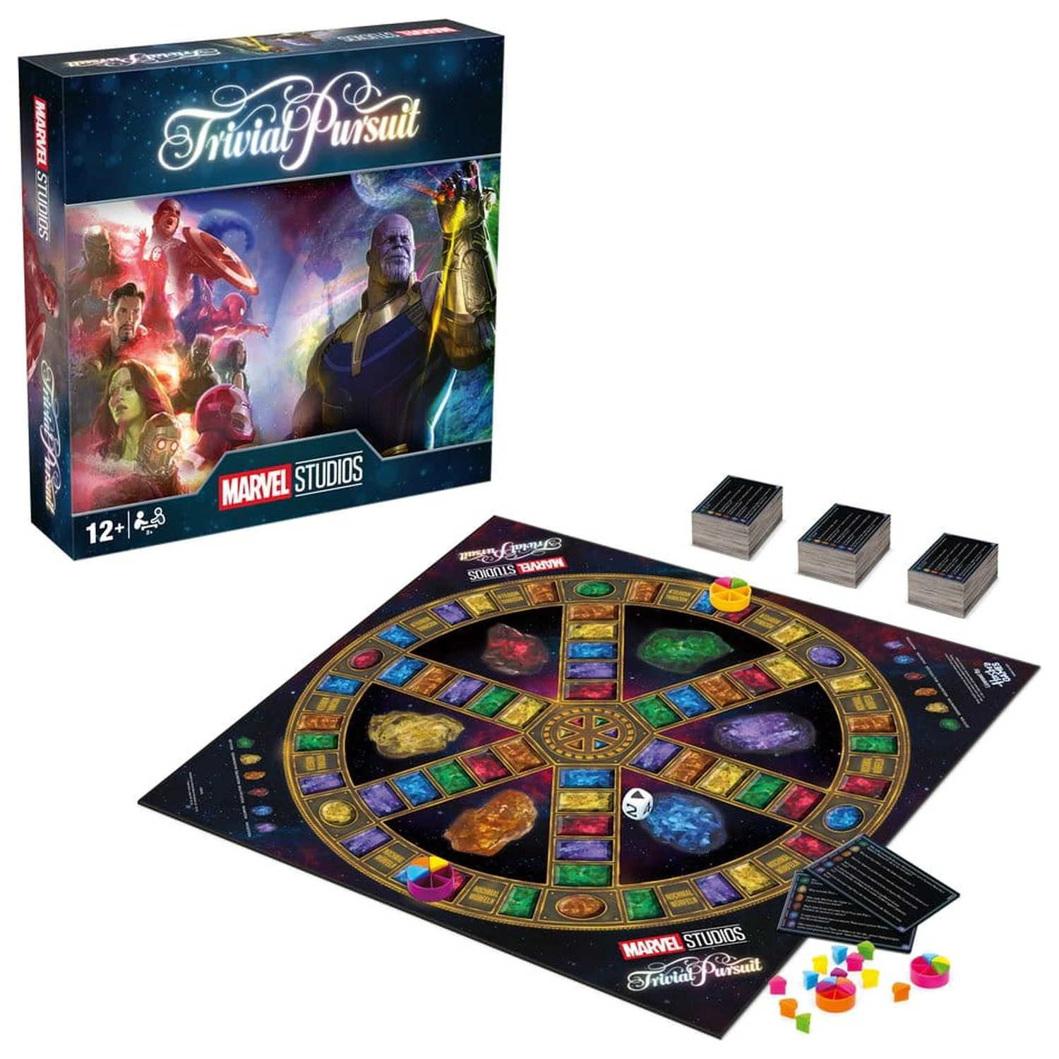 Marvel Brettspiel Trivial Pursuit Universe XL *Deutsche Version* Produktfoto