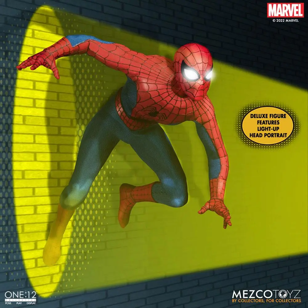 Marvel Universe Actionfigur 1/12 The Amazing Spider-Man - Deluxe Edition 16 cm Produktfoto