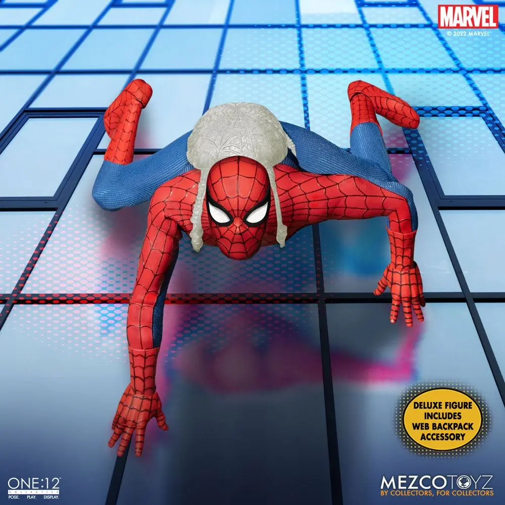 Marvel Universe Actionfigur 1/12 The Amazing Spider-Man - Deluxe Edition 16 cm Produktfoto