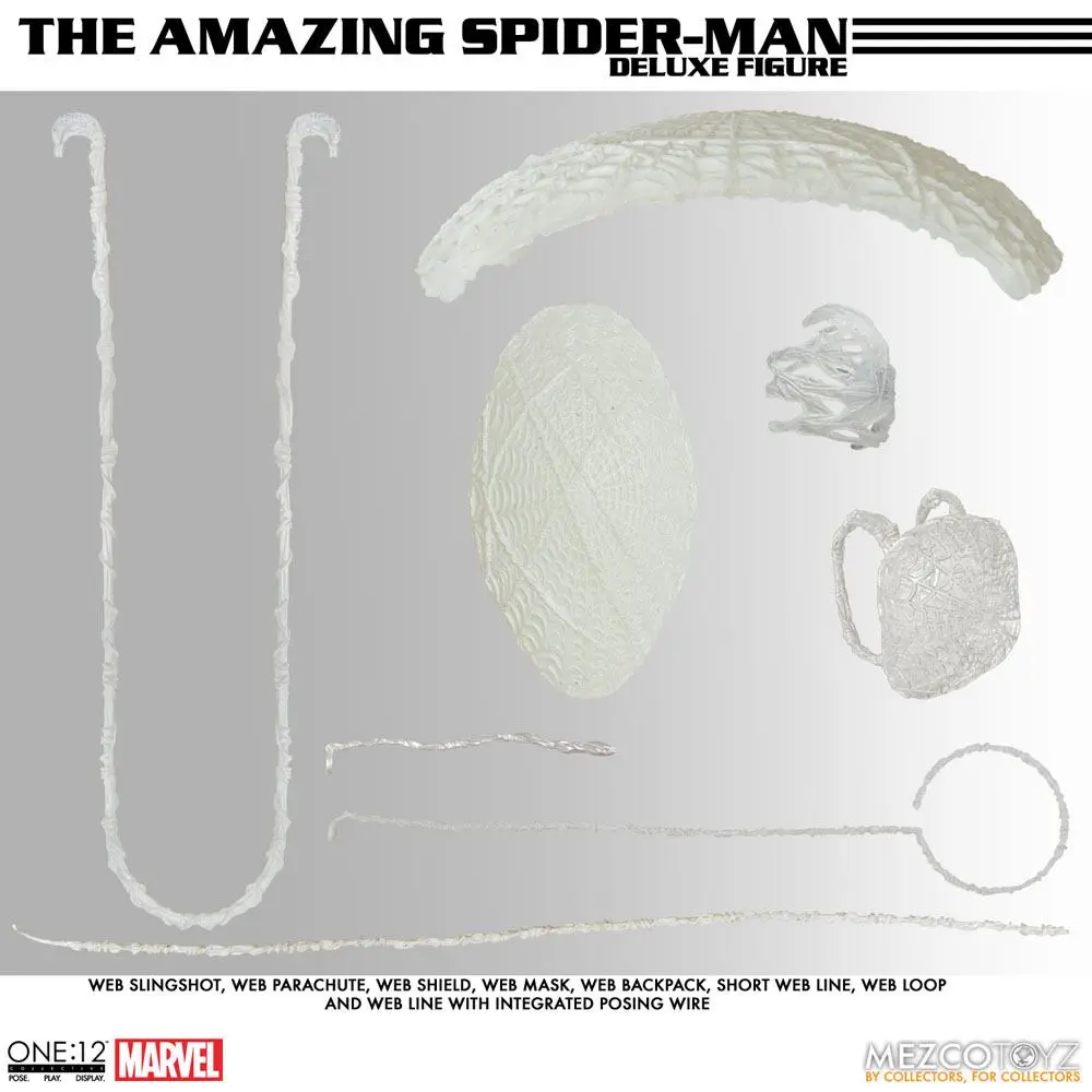 Marvel Universe Actionfigur 1/12 The Amazing Spider-Man - Deluxe Edition 16 cm Produktfoto