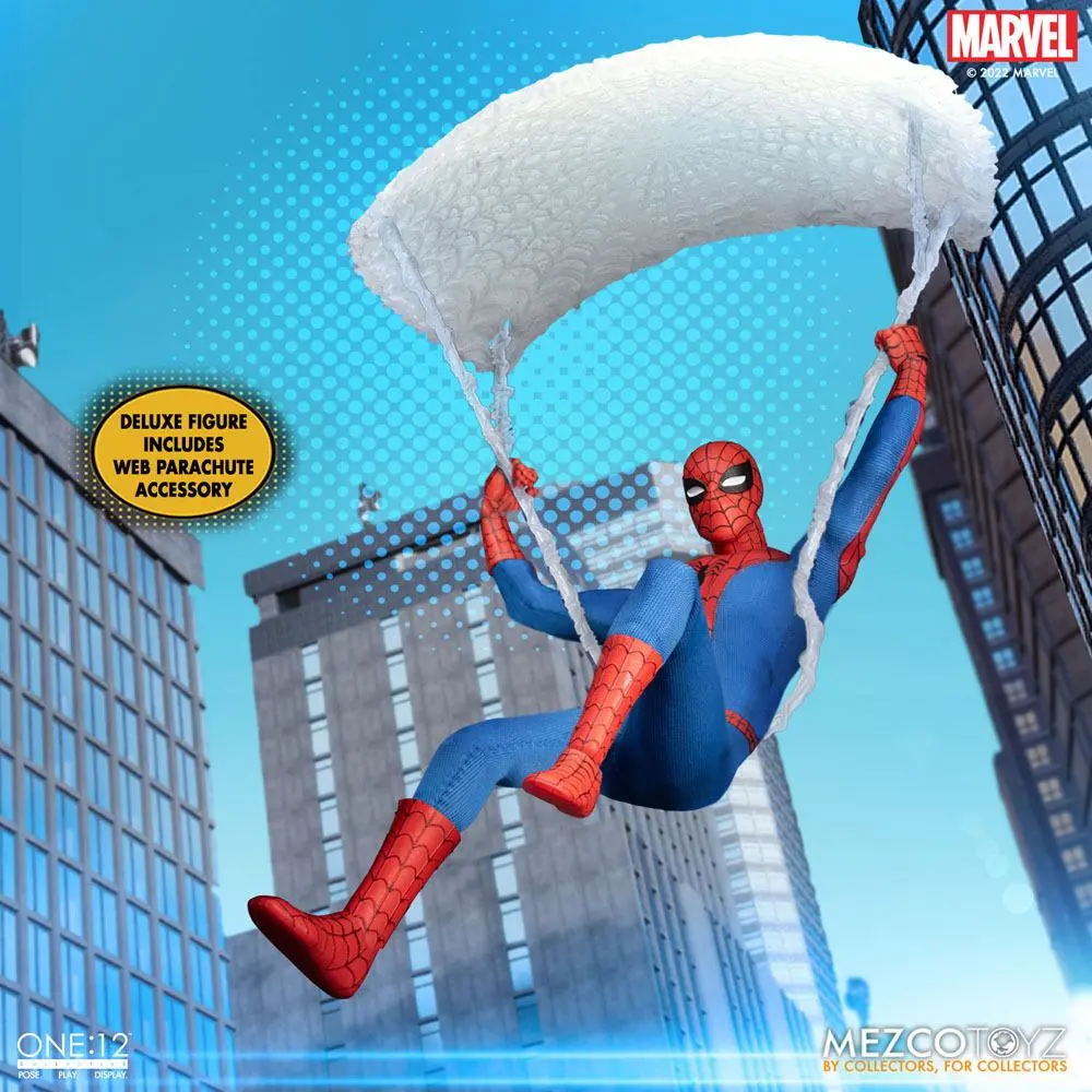 Marvel Universe Actionfigur 1/12 The Amazing Spider-Man - Deluxe Edition 16 cm Produktfoto
