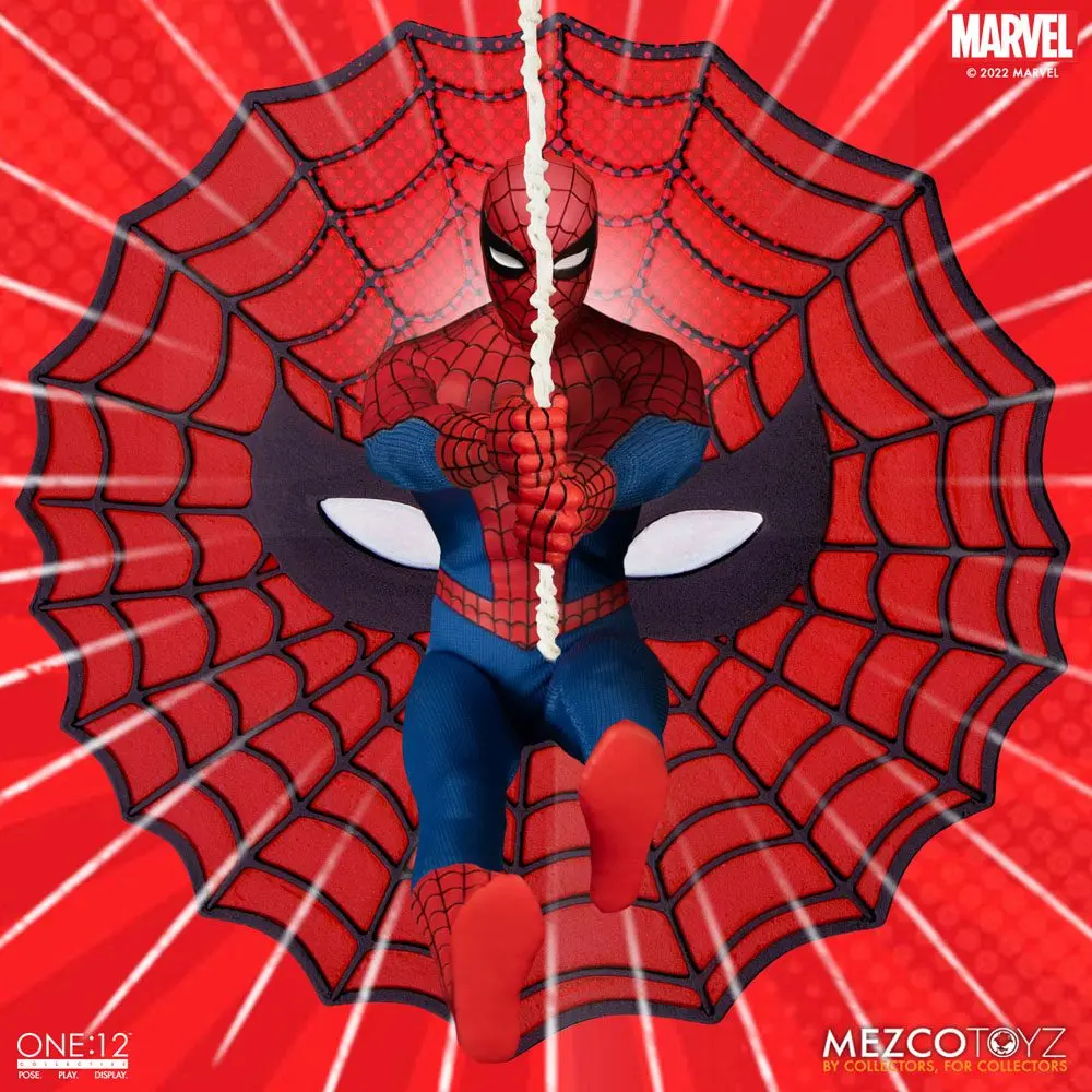 Marvel Universe Actionfigur 1/12 The Amazing Spider-Man - Deluxe Edition 16 cm Produktfoto