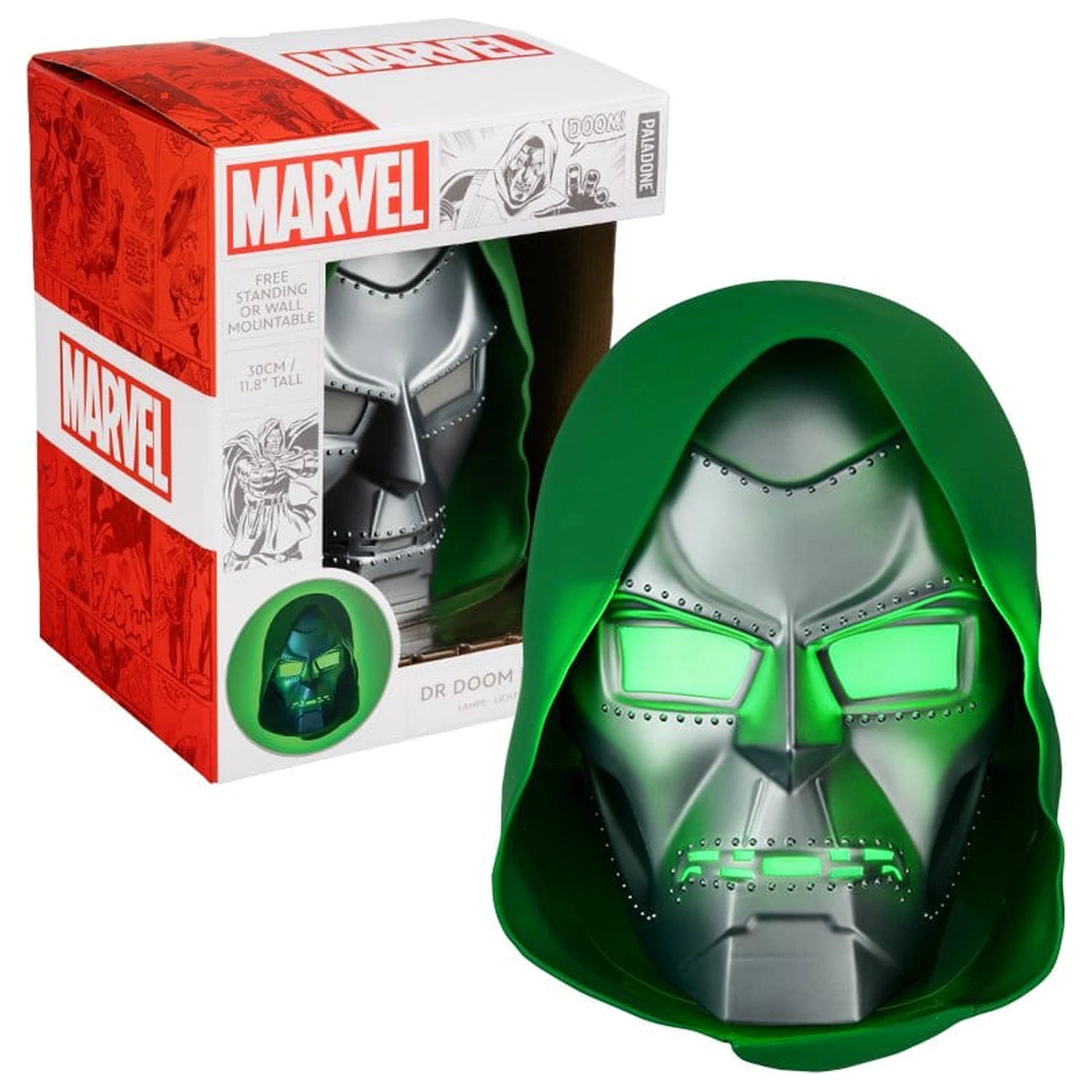 Marvel Universe Light Dr Doom Maske 30 cm Produktfoto