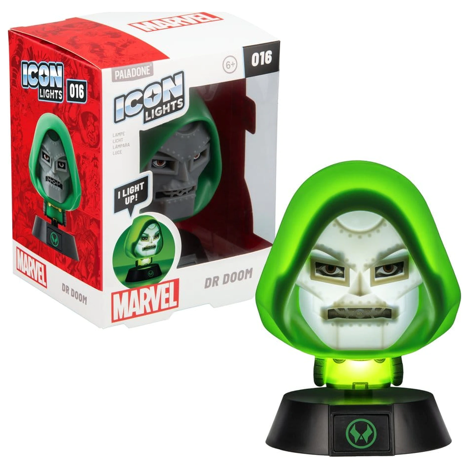 Marvel Universe Icon Light Dr Doom 11 cm Produktfoto