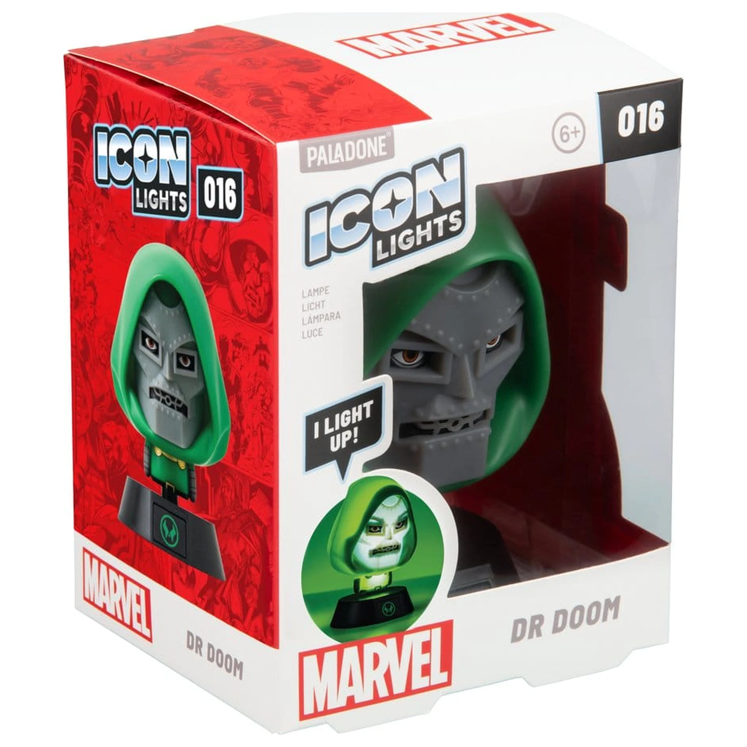Marvel Universe Icon Light Dr Doom 11 cm Produktfoto