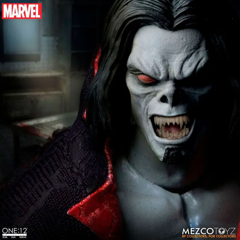 Marvel Universe Actionfigur mit Leuchtfunktion 1/12 Morbius 17 cm termékfotó