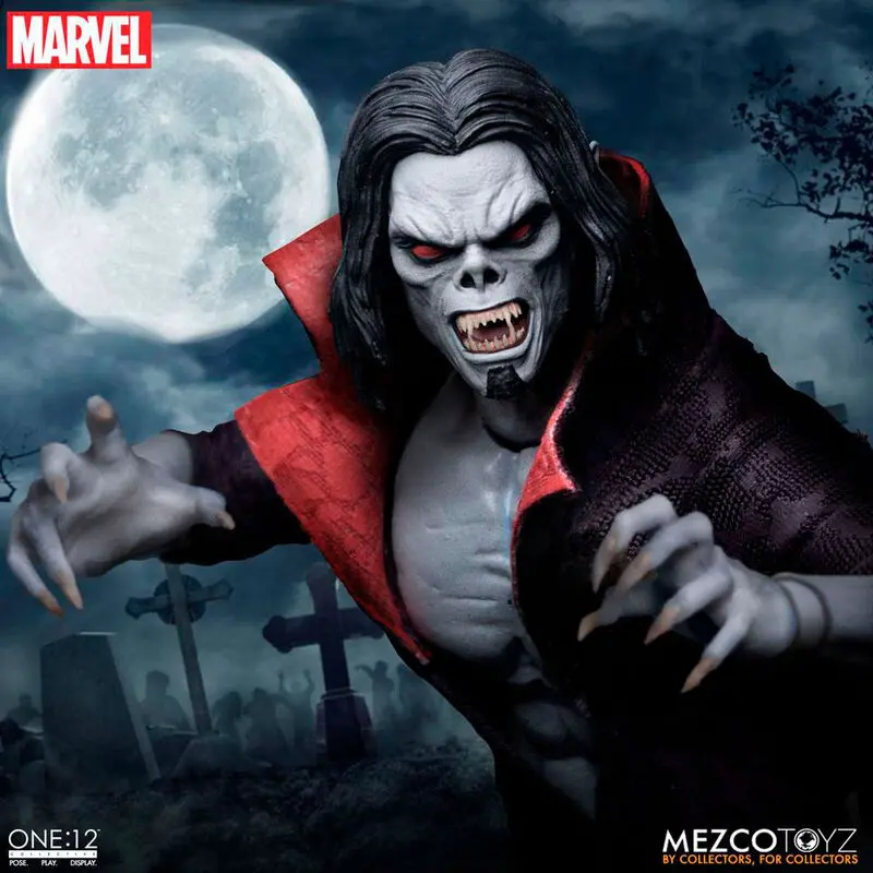 Marvel Universe Actionfigur mit Leuchtfunktion 1/12 Morbius 17 cm termékfotó