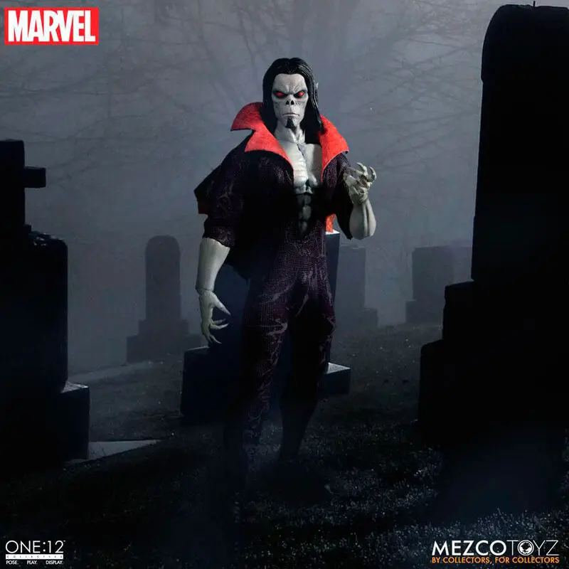 Marvel Universe Actionfigur mit Leuchtfunktion 1/12 Morbius 17 cm termékfotó