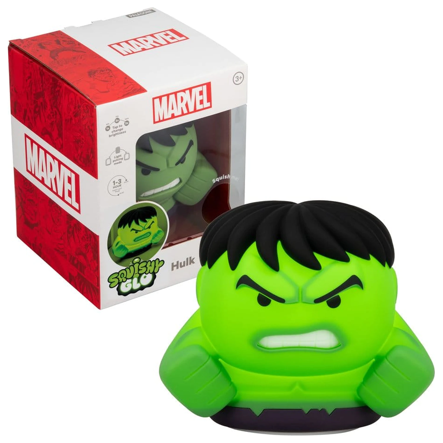 Marvel Universe SquishyGlo Silikon Figur Light Hulk 15 cm Produktfoto