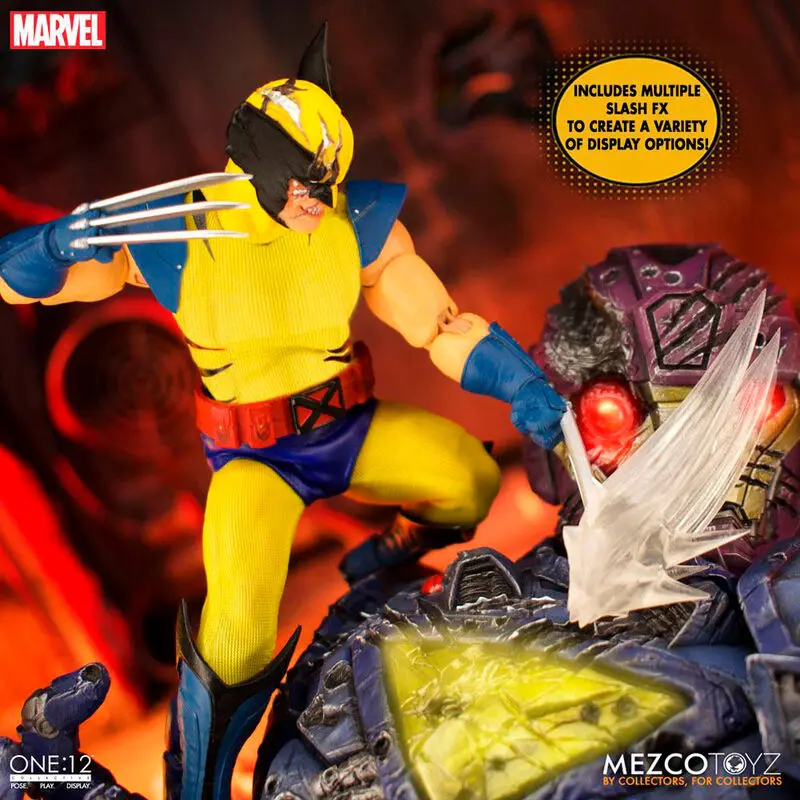Marvel Universe Actionfigur 1/12 Wolverine Deluxe Steel Box Edition 16 cm Produktfoto