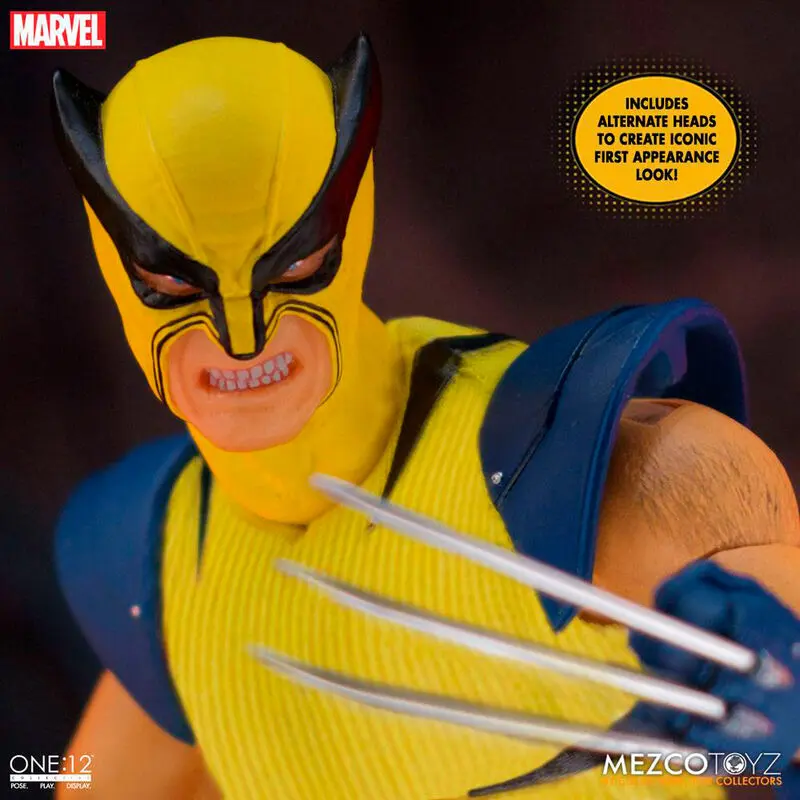 Marvel Universe Actionfigur 1/12 Wolverine Deluxe Steel Box Edition 16 cm Produktfoto