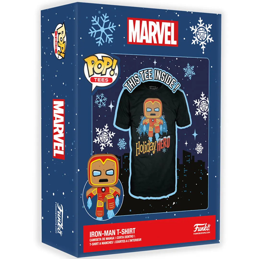 Marvel Iron Man Gingerbread T-shirt Produktfoto