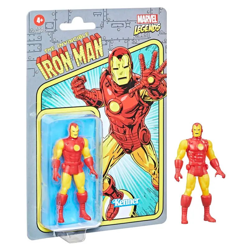 Marvel Legends Retro Collection Actionfigur 2022 Iron Man 10 cm Produktfoto