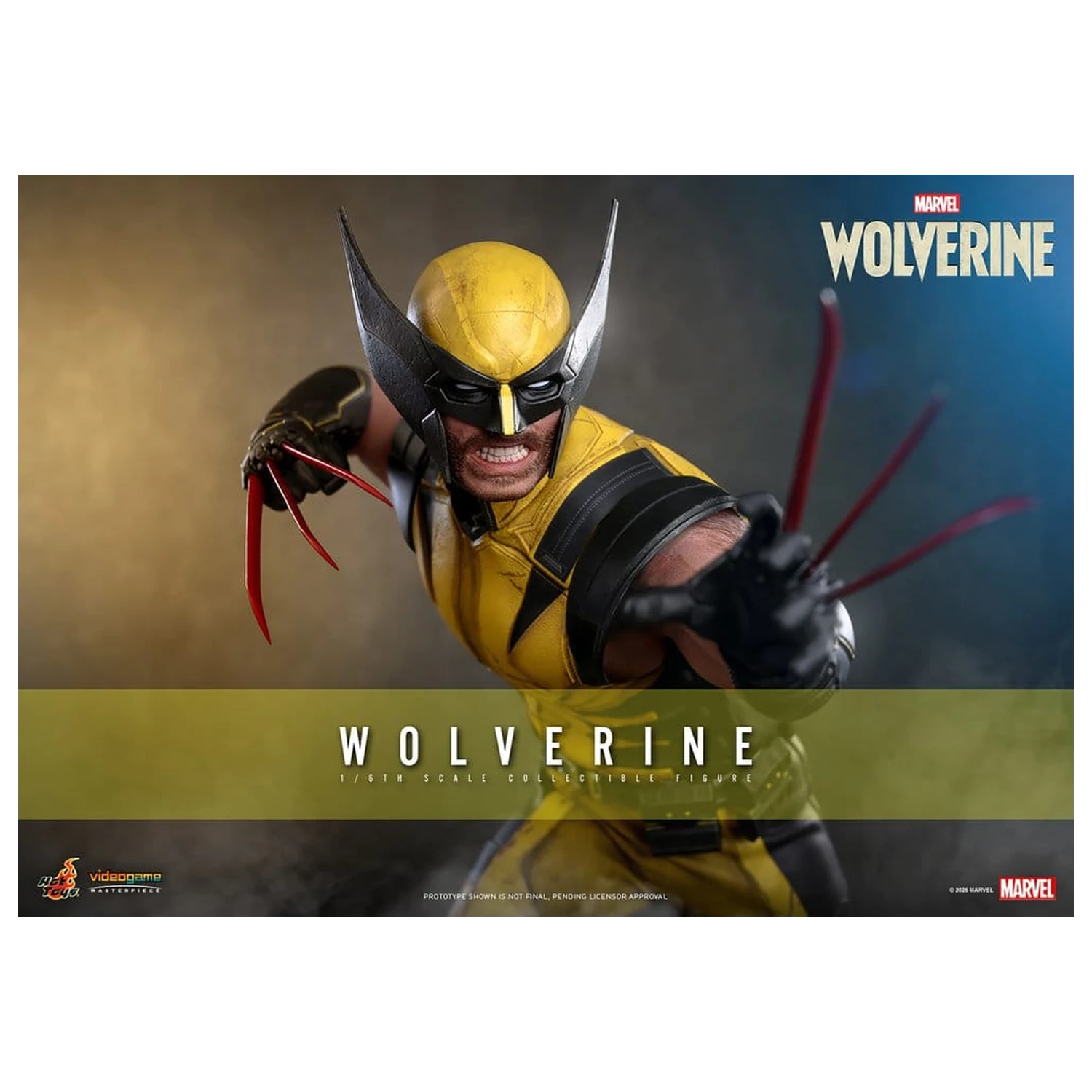 Marvel Videospiel Masterpiece Actionfigur 1/6 Wolverine 29 cm Produktfoto