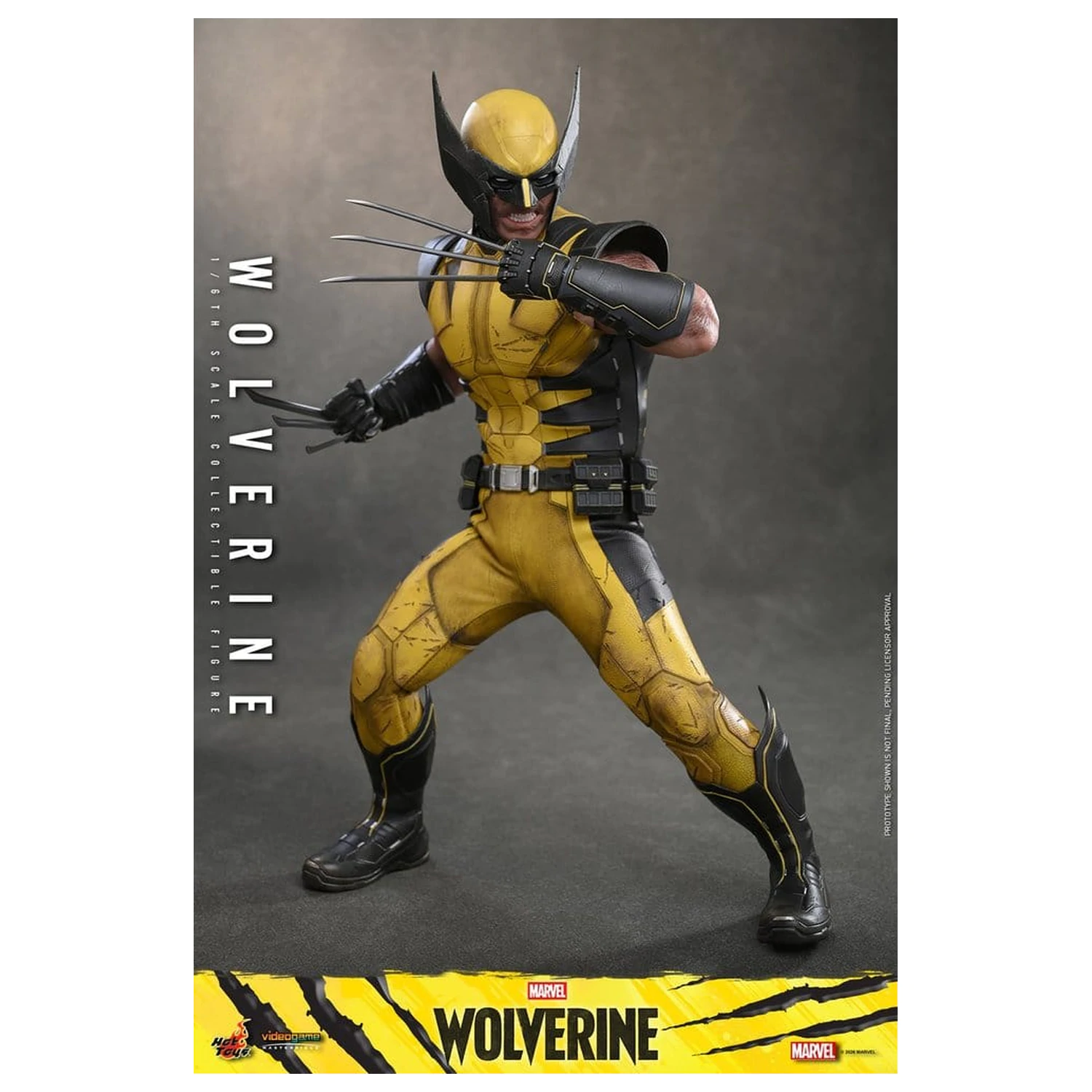Marvel Videospiel Masterpiece Actionfigur 1/6 Wolverine 29 cm Produktfoto