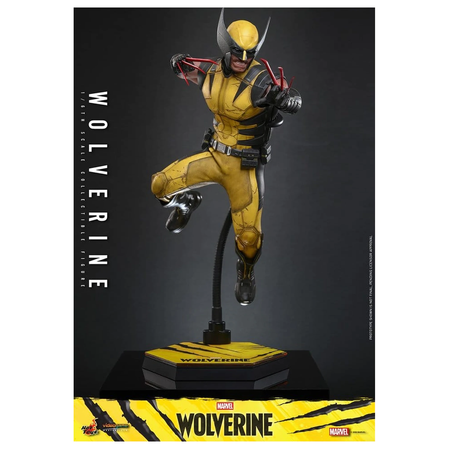 Marvel Videospiel Masterpiece Actionfigur 1/6 Wolverine 29 cm Produktfoto