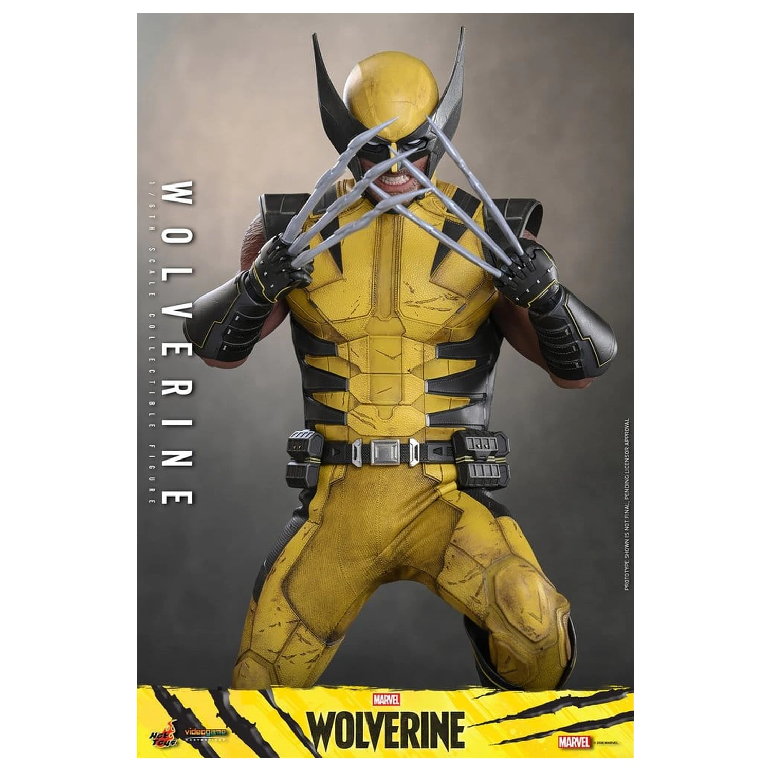 Marvel Videospiel Masterpiece Actionfigur 1/6 Wolverine 29 cm Produktfoto