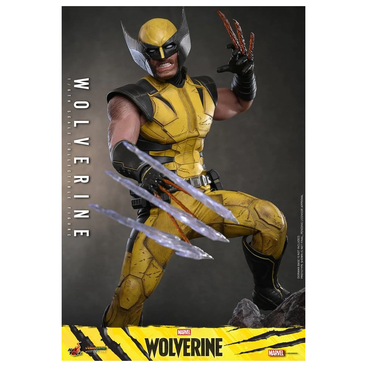 Marvel Videospiel Masterpiece Actionfigur 1/6 Wolverine 29 cm Produktfoto