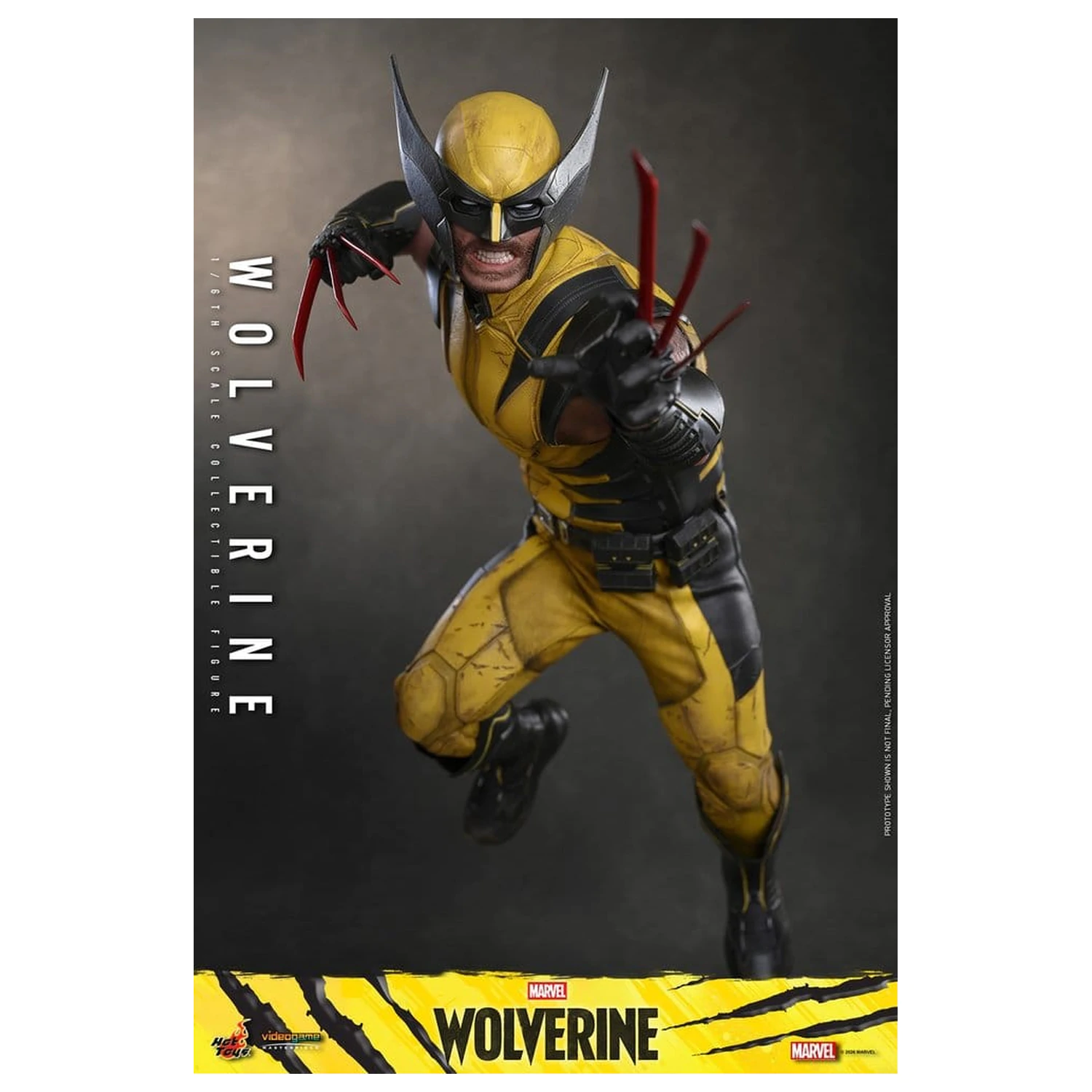 Marvel Videospiel Masterpiece Actionfigur 1/6 Wolverine 29 cm Produktfoto