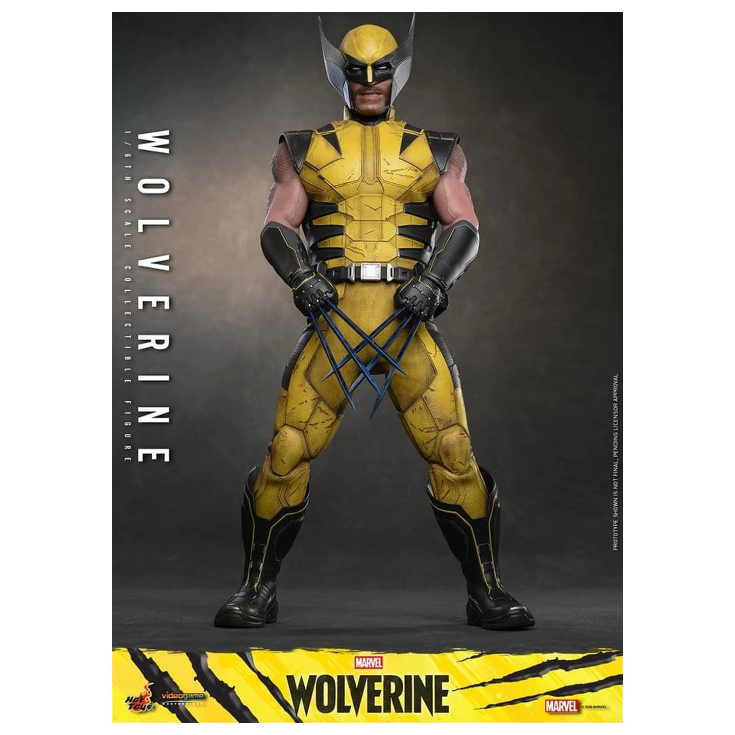 Marvel Videospiel Masterpiece Actionfigur 1/6 Wolverine 29 cm Produktfoto