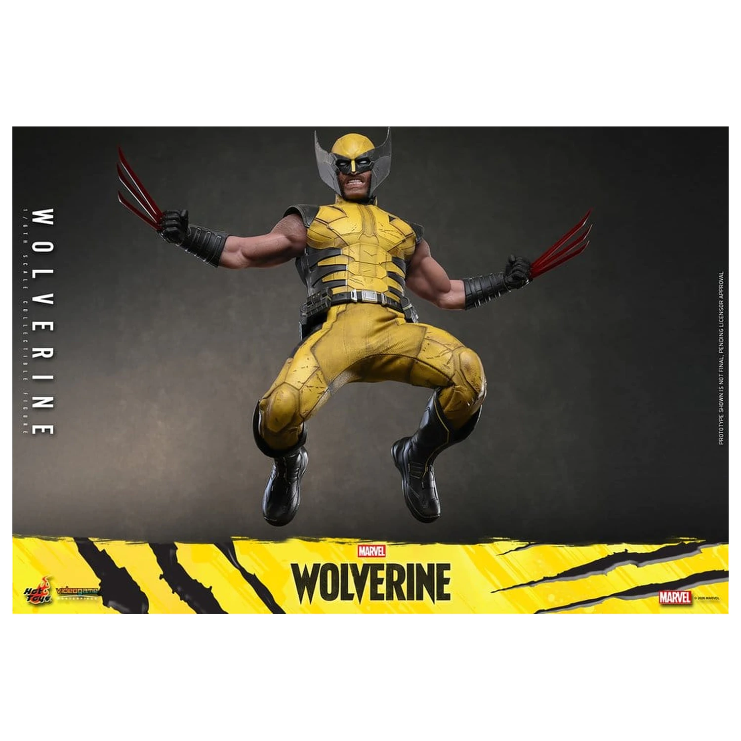Marvel Videospiel Masterpiece Actionfigur 1/6 Wolverine 29 cm Produktfoto