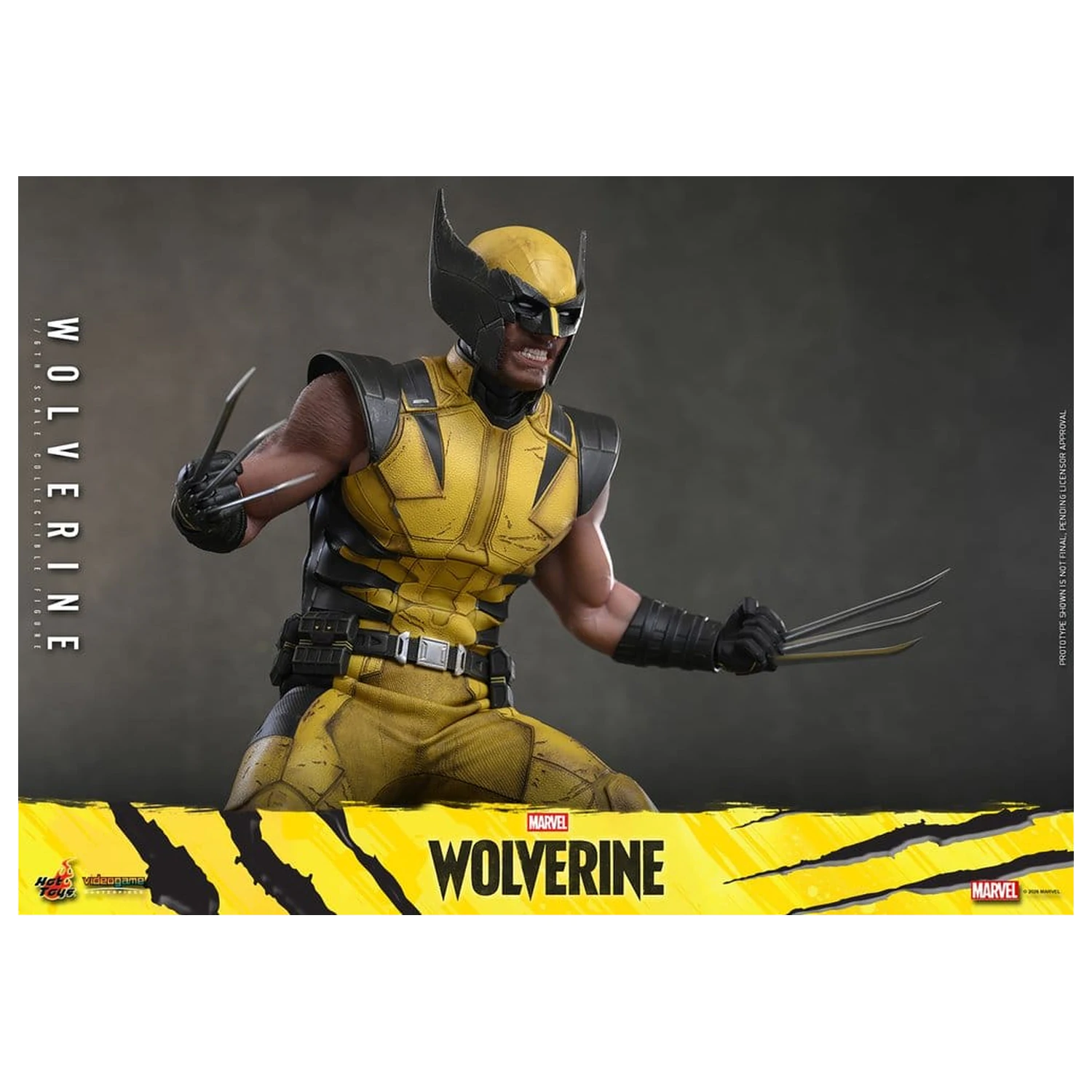 Marvel Videospiel Masterpiece Actionfigur 1/6 Wolverine 29 cm Produktfoto