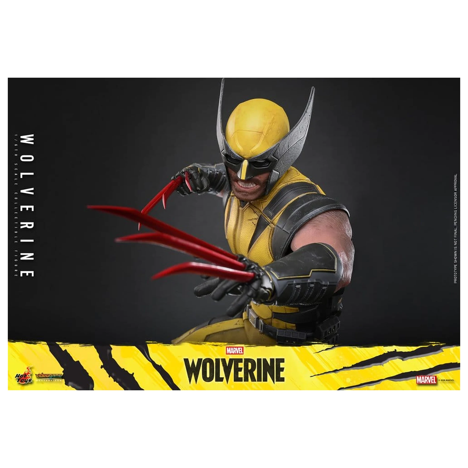 Marvel Videospiel Masterpiece Actionfigur 1/6 Wolverine 29 cm Produktfoto