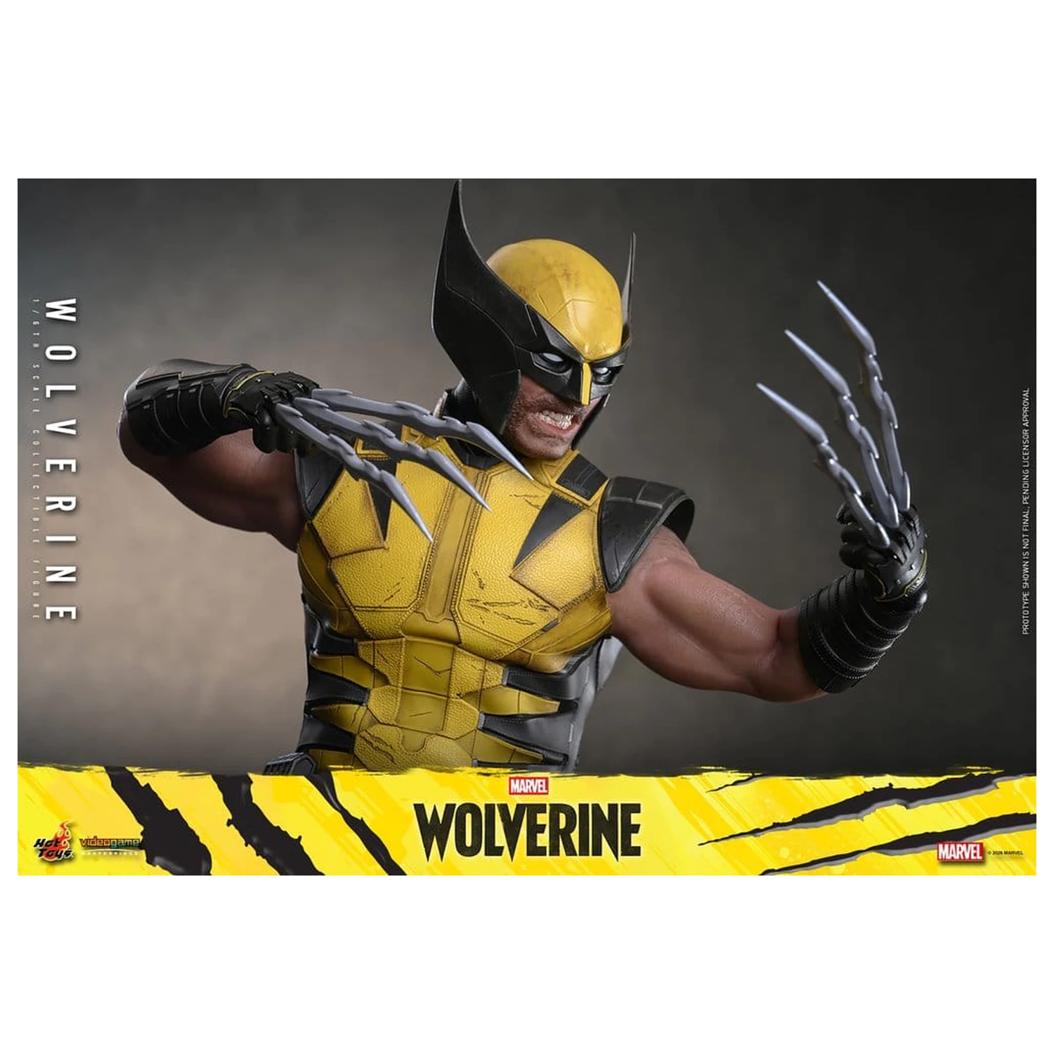 Marvel Videospiel Masterpiece Actionfigur 1/6 Wolverine 29 cm Produktfoto