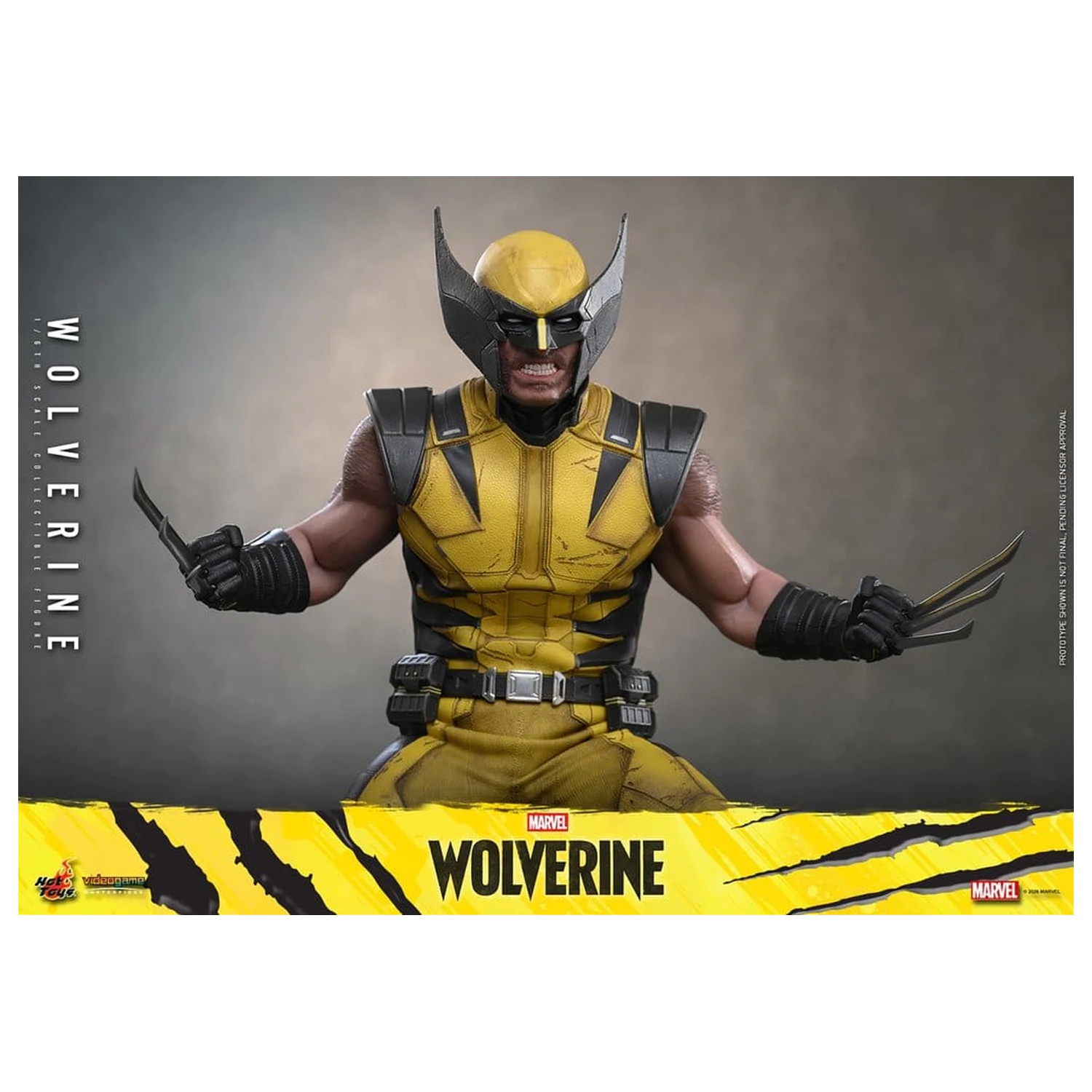 Marvel Videospiel Masterpiece Actionfigur 1/6 Wolverine 29 cm Produktfoto
