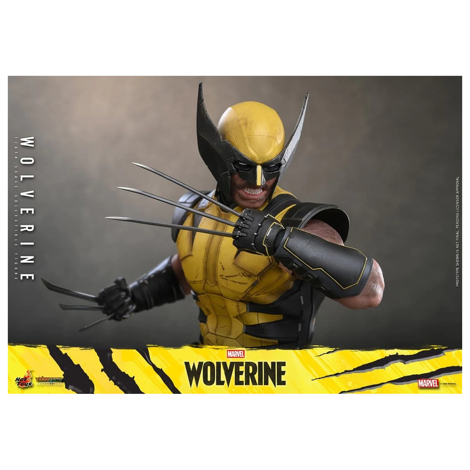 Marvel Videospiel Masterpiece Actionfigur 1/6 Wolverine 29 cm Produktfoto
