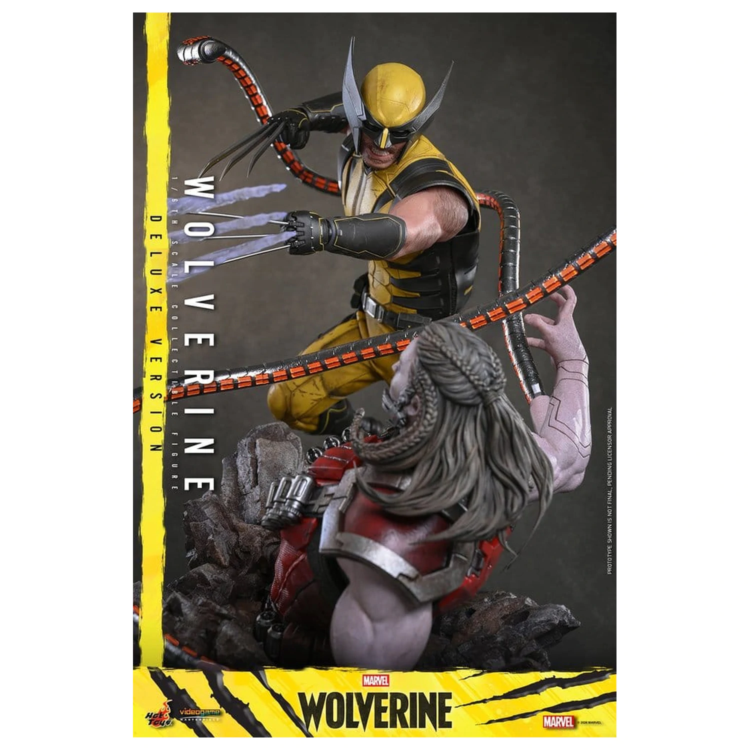 Marvel Videospiel Masterpiece Actionfigur 1/6 Wolverine (Deluxe Version) 29 cm Produktfoto