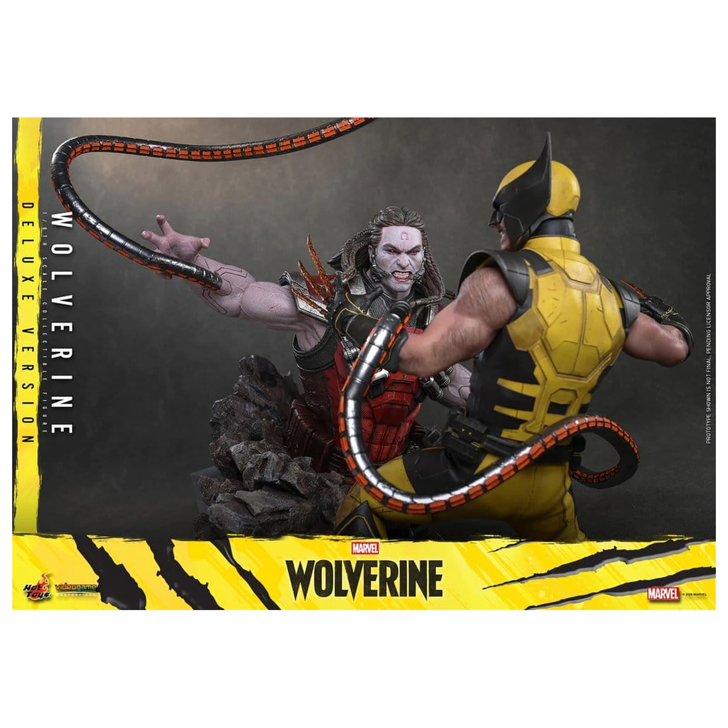 Marvel Videospiel Masterpiece Actionfigur 1/6 Wolverine (Deluxe Version) 29 cm Produktfoto