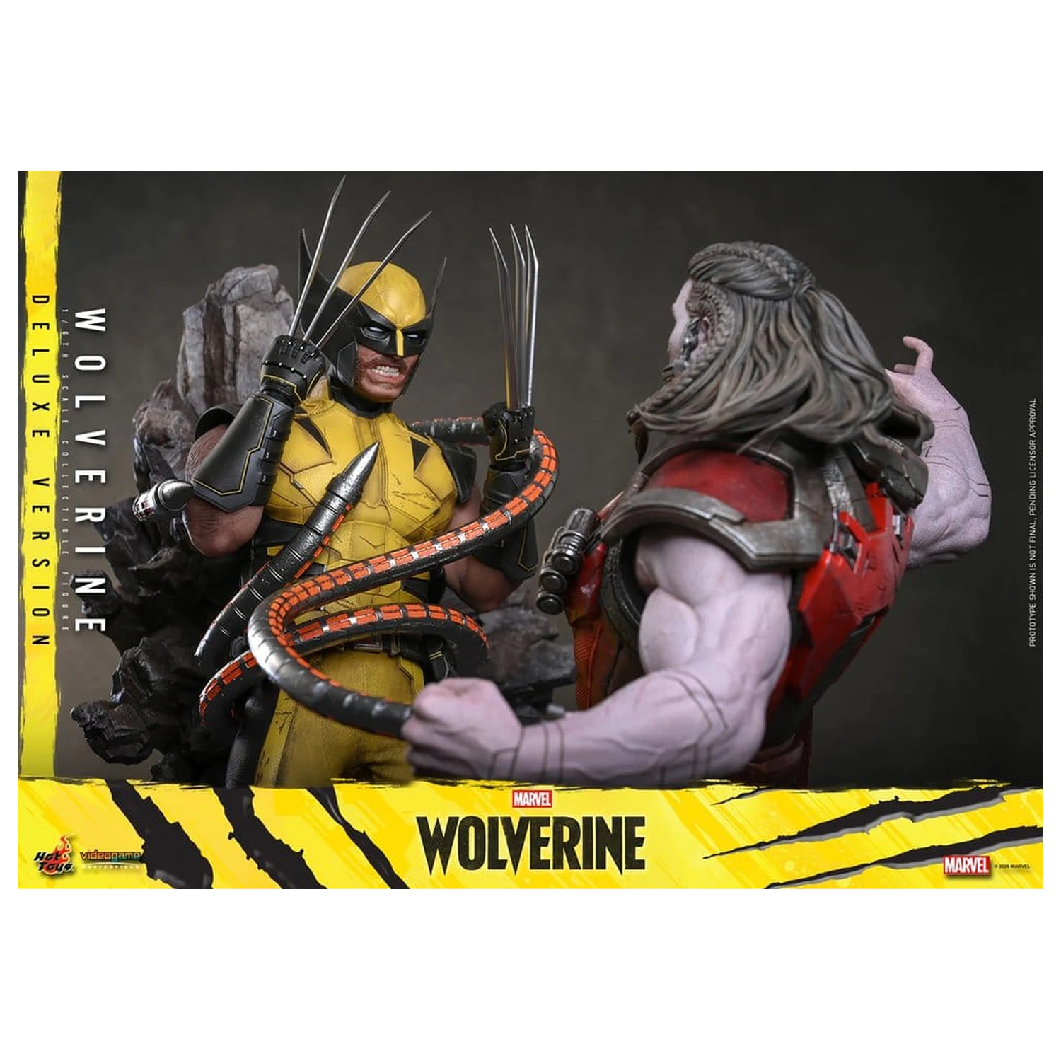 Marvel Videospiel Masterpiece Actionfigur 1/6 Wolverine (Deluxe Version) 29 cm Produktfoto