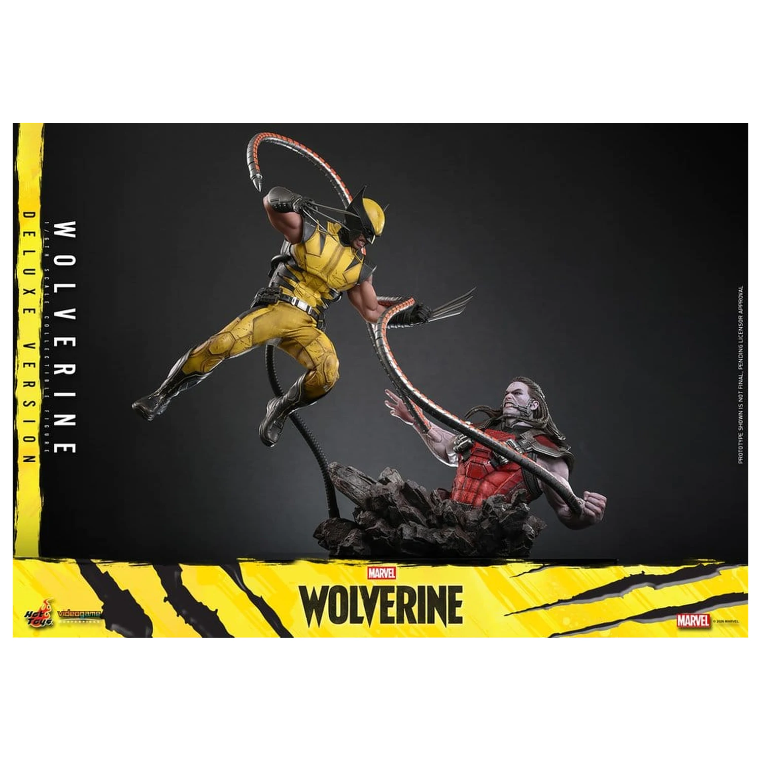Marvel Videospiel Masterpiece Actionfigur 1/6 Wolverine (Deluxe Version) 29 cm Produktfoto